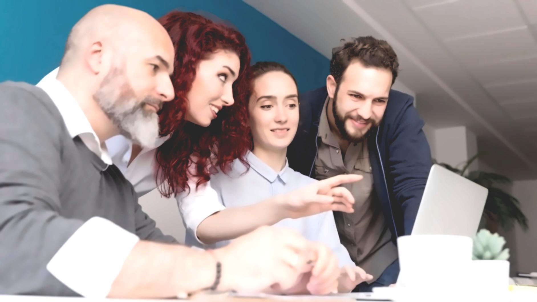 Professional reviewing financial planning documents and charts